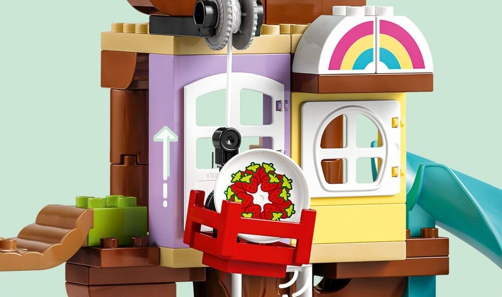LEGO DUPLO Domek na drzewie 3 w 1 10993  klocki elementy zabawa łączenie figurki akcesoria figurka zestaw 