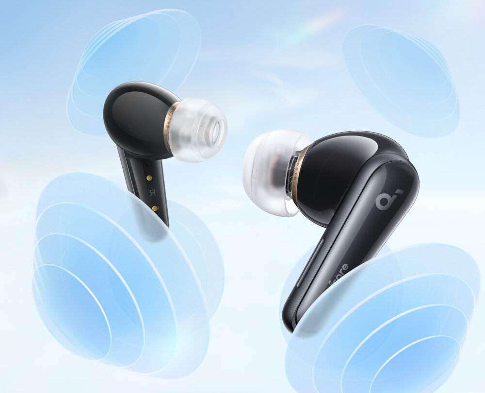 Słuchawki dokanałowe SOUNDCORE Liberty 4 Czarny aktywność aktywna redukcja szumów jakość dźwięk bezprzewodowa łączność mikrofon słuchawkowy wkładki douszne sterowanie dotykowe bateria wydajność