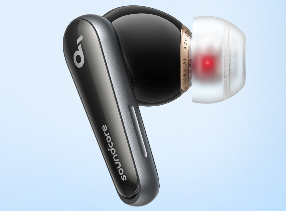 Słuchawki dokanałowe SOUNDCORE Liberty 4 Czarny aktywność aktywna redukcja szumów jakość dźwięk bezprzewodowa łączność mikrofon słuchawkowy wkładki douszne sterowanie dotykowe bateria wydajność