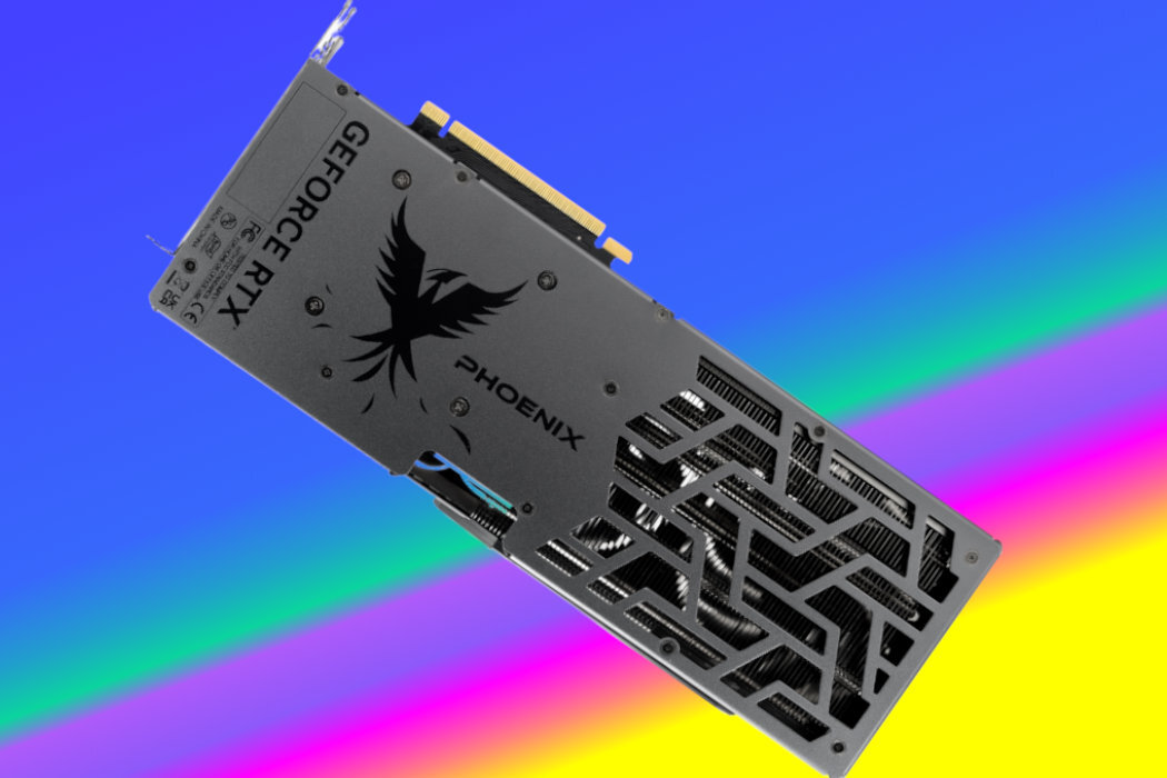 Karta graficzna GAINWARD GeForce RTX 4070 Phoenix GS 12GB DLSS 3 styl podświetlenie ARGB płytka łopatki gaming grafika zabawa