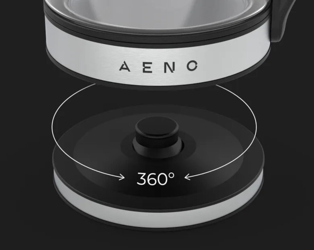 Czajnik AENO EK1S Podstawa 360° schowek przewod