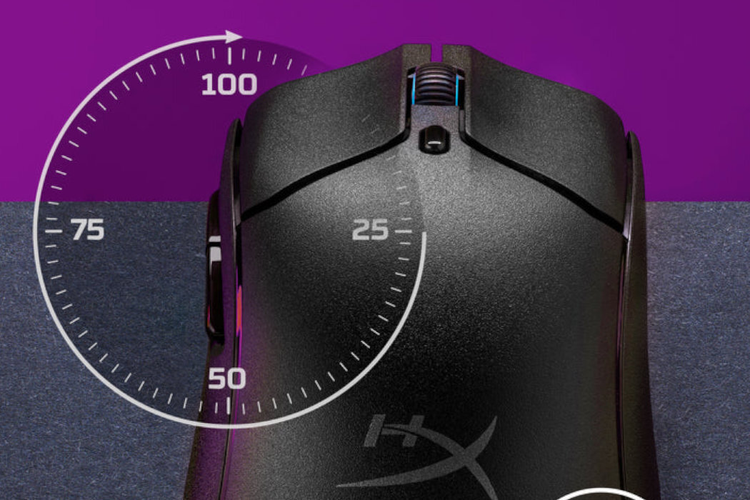Mysz HYPERX Pulsefire Haste 2 Wirelesse platformy szybkość precyzja czujnik personalizacja rolki