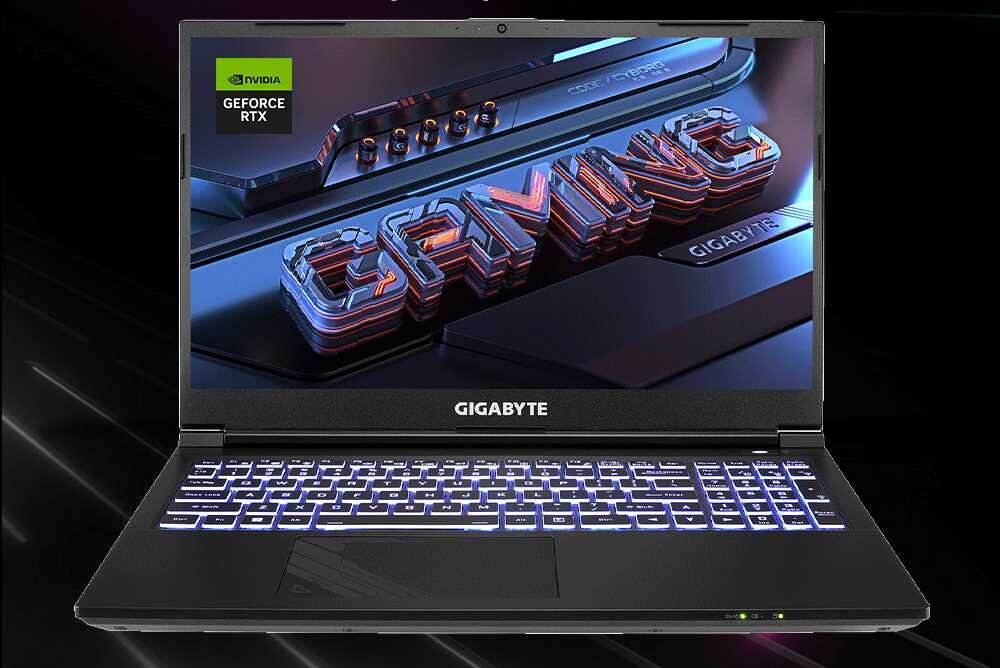 Laptop GIGABYTE G5 17H - NVIDIA GeForce RTX