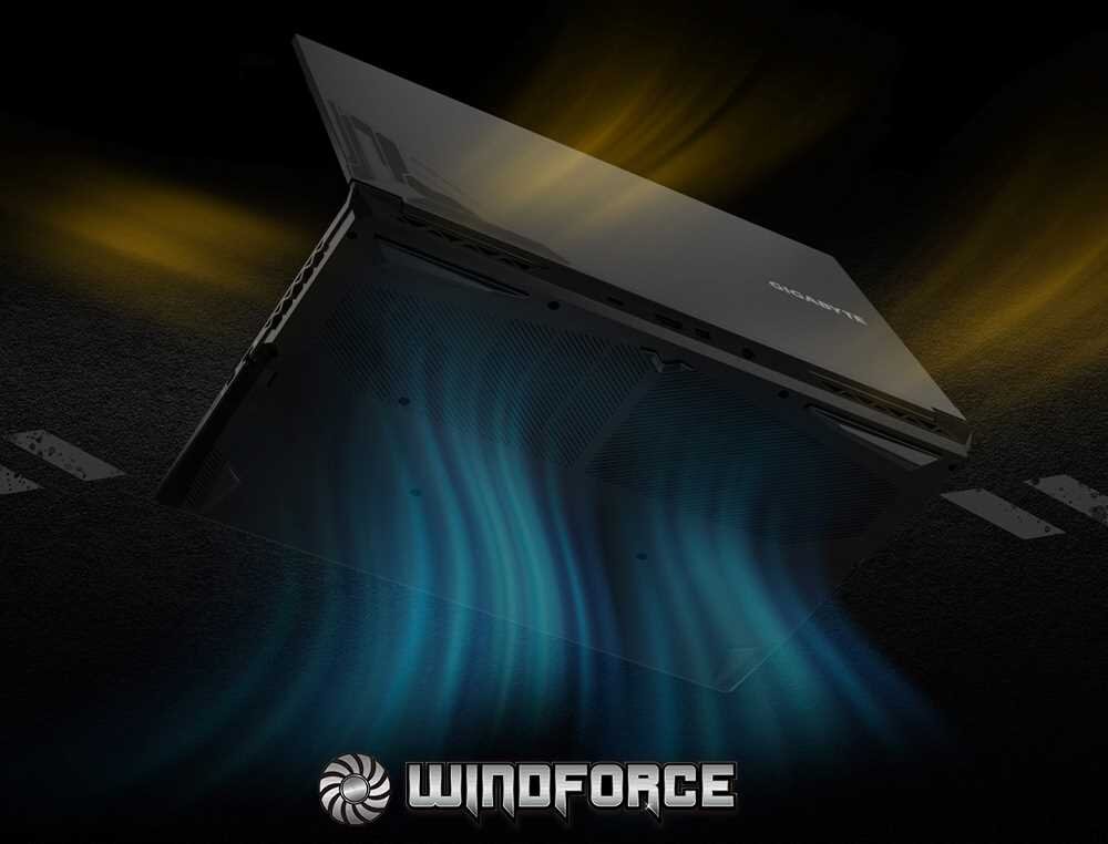 Laptop GIGABYTE G5 17H - WINDFORCE 