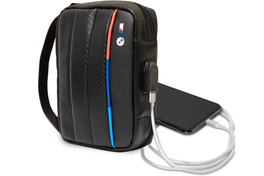 Plecak na laptopa BMW Carbon Tricolor 16 cali Niebieski wygoda przenoszenie przepływ komfort prostota siatka kieszenie