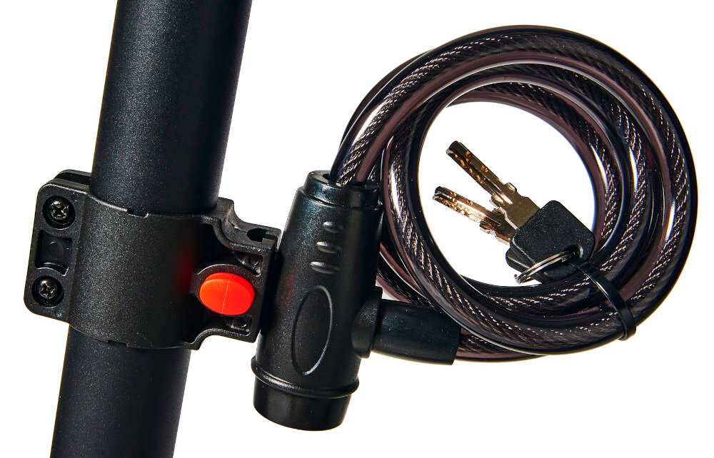 Hulajnoga elektryczna RIDER R10 Cross Czarny sygnał dzwiekowy dzwonek zwiekszone bezpieczenstwo blokada antykradzieżowa
