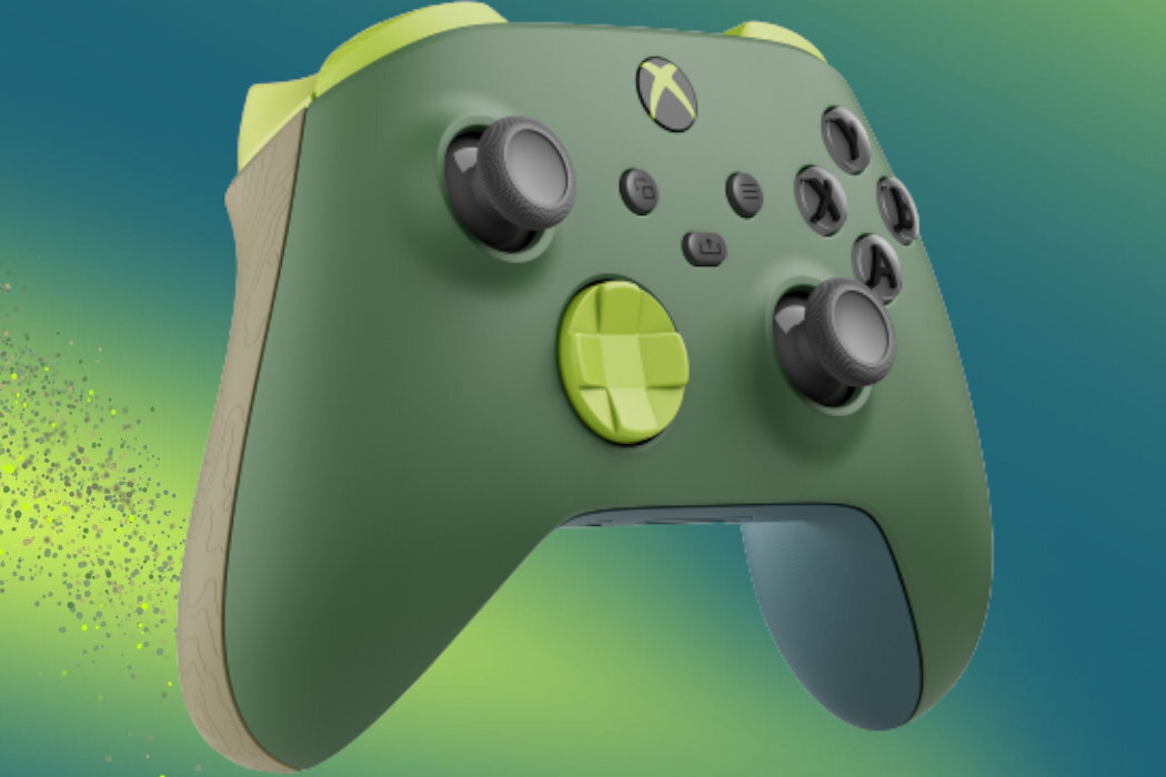 Kontroler MICROSOFT Xbox Remix Special Edition regulacje paski napięcie ucwyt guma blokady komfort