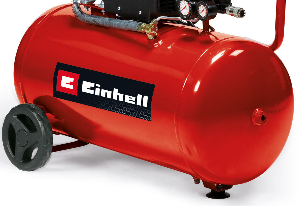 Kompresor EINHELL TC-AC 190-50-8 4007332 zbiornik pojemnosc 50 litrow maksymalne cisnienie 8 barow