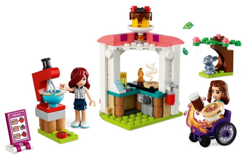 LEGO Friends Naleśnikarnia 41753   klocki elementy zabawa łączenie figurki akcesoria figurka zestaw 