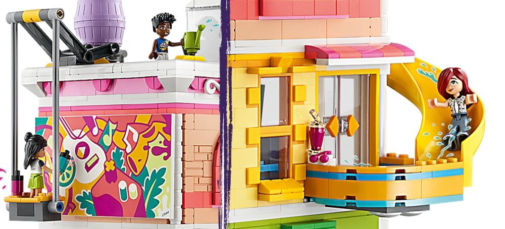 LEGO Friends Dom kultury w Heartlake 41748   klocki elementy zabawa łączenie figurki akcesoria figurka zestaw 