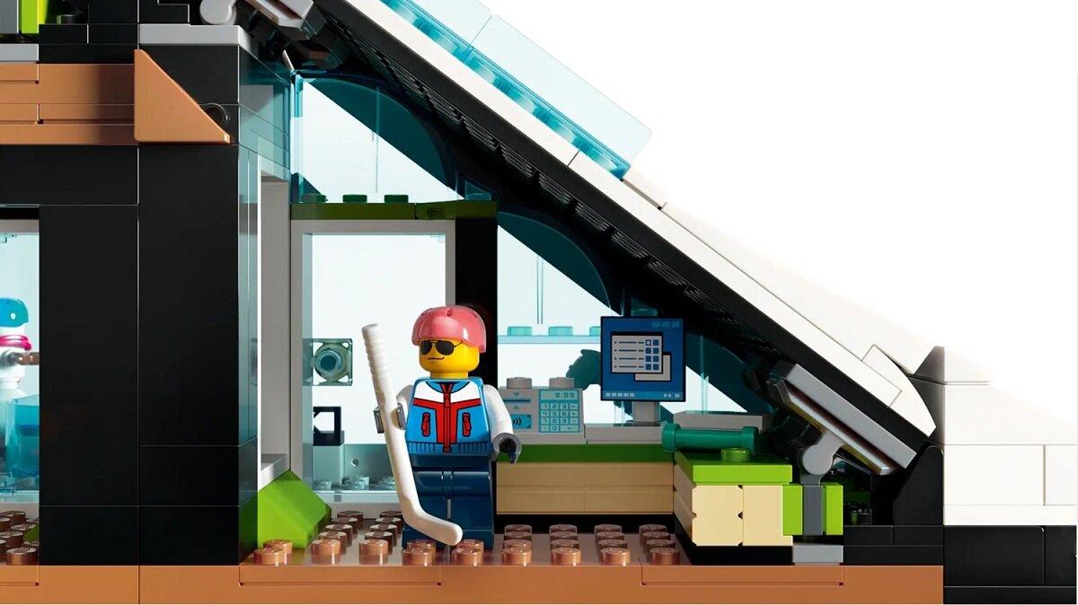 LEGO City Centrum narciarskie i wspinaczkowe 60366 dziecko kreatywność zabawa nauka rozwój klocki figurki minifigurki jakość tradycja konstrukcja nauka wyobraźnia role jakość bezpieczeństwo wyobraźnia budowanie pasja hobby funkcje instrukcja aplikacja LEGO Builder