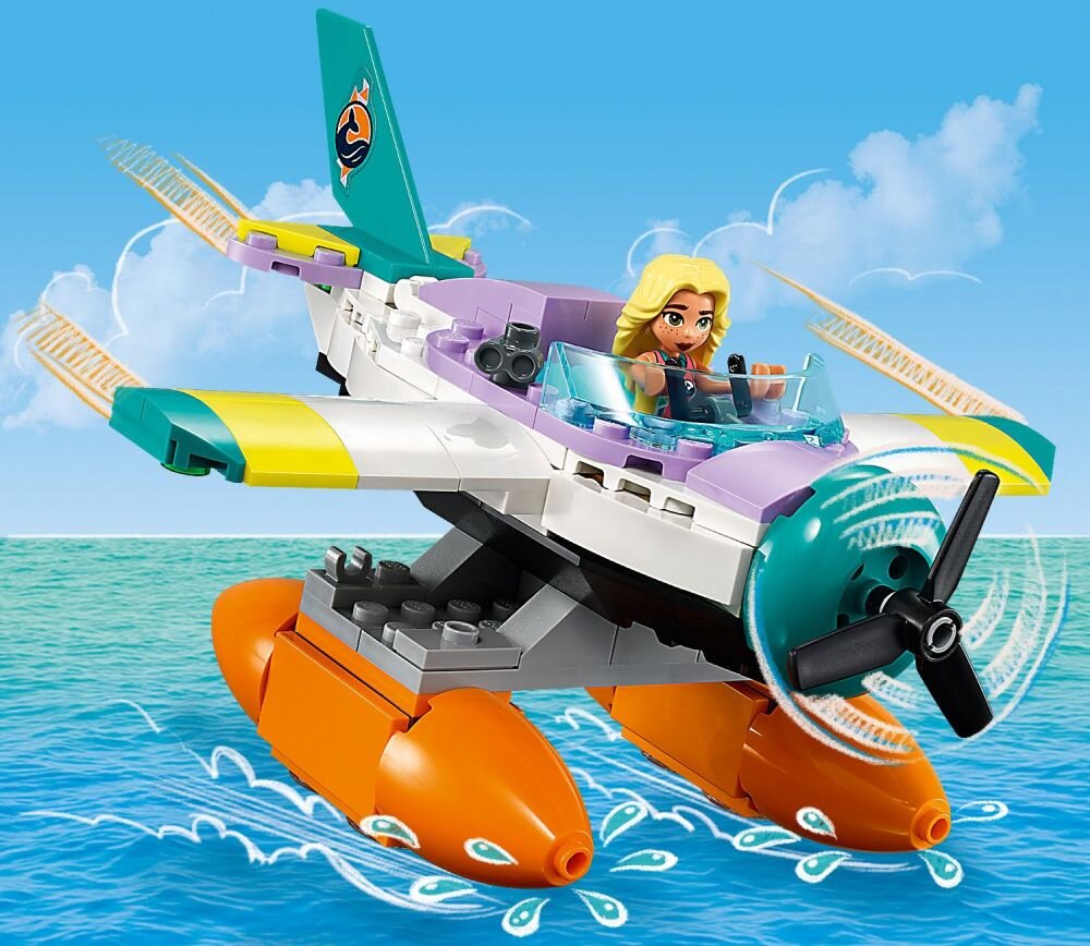 LEGO Friends Hydroplan ratowniczy 41752  klocki elementy zabawa łączenie figurki akcesoria figurka zestaw 