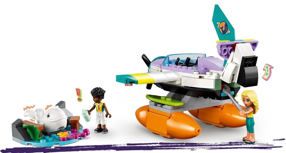 LEGO Friends Hydroplan ratowniczy 41752  klocki elementy zabawa łączenie figurki akcesoria figurka zestaw 