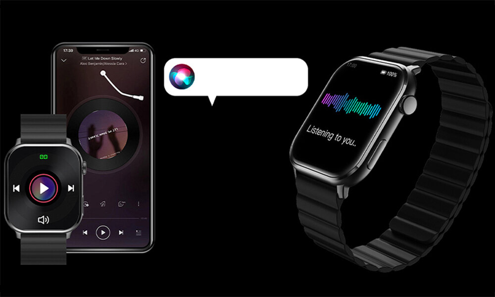 Smartwatch IMILAB W02   ekran bateria czujniki zdrowie sport pasek ładowanie pojemność rozdzielczość łączność sterowanie krew puls rozmowy smartfon aplikacja 