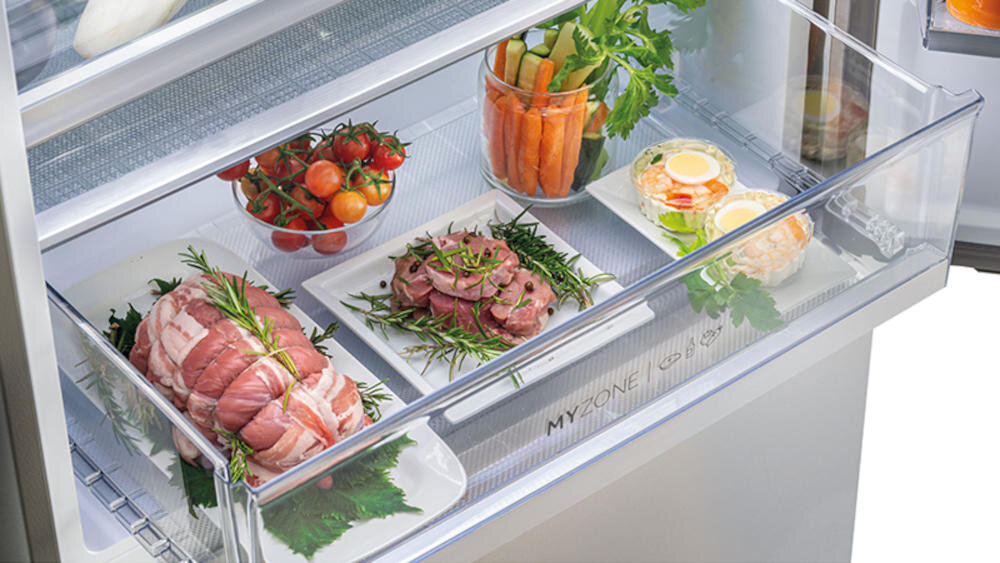 HAIER HTW5620CNMP 3D technologia szuflada my zone fresher techs warunki przechowywanie produkty mięso warzywa owoce