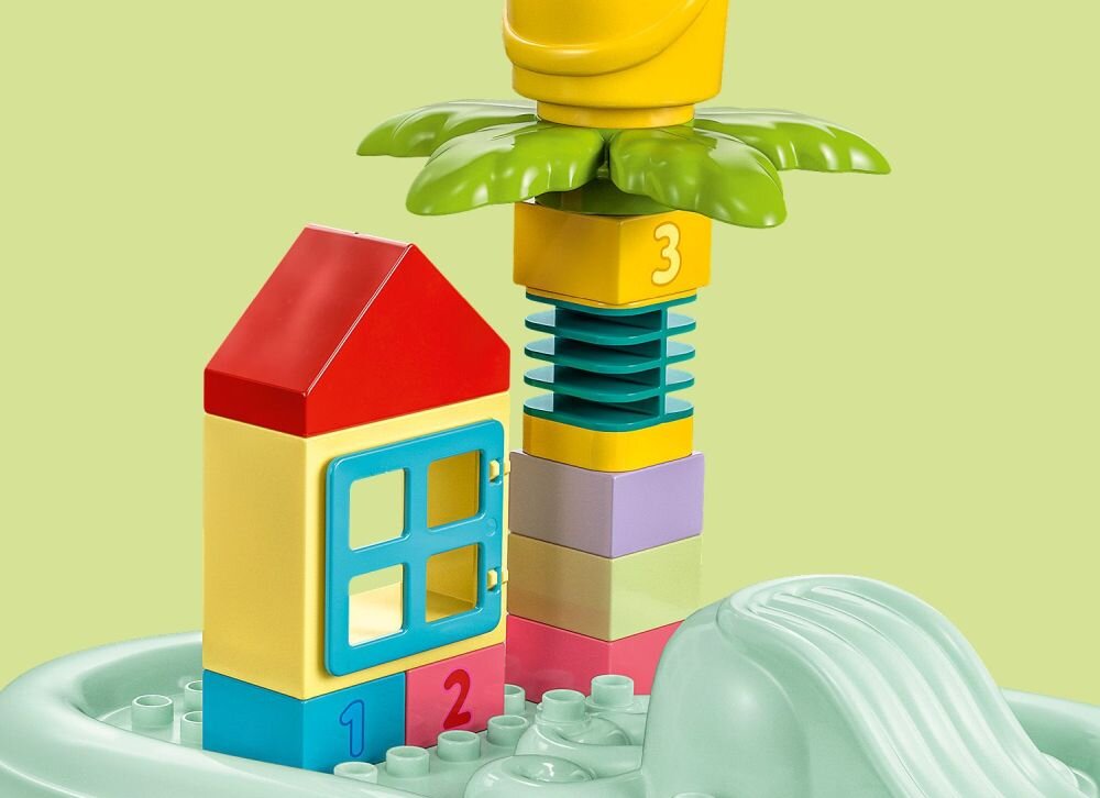 LEGO DUPLO Park wodny 10989   klocki elementy zabawa łączenie figurki akcesoria figurka zestaw