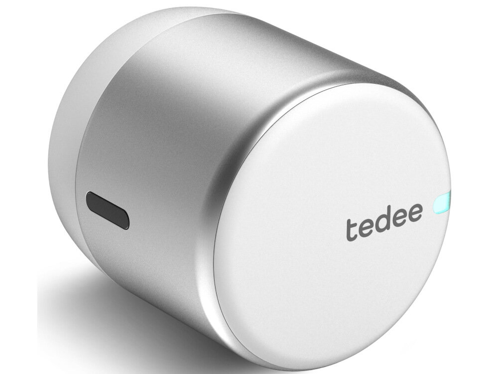 Zamek elektroniczny TEDEE GO Srebrny Bluetooth wirtualny klucz dla 3 osób