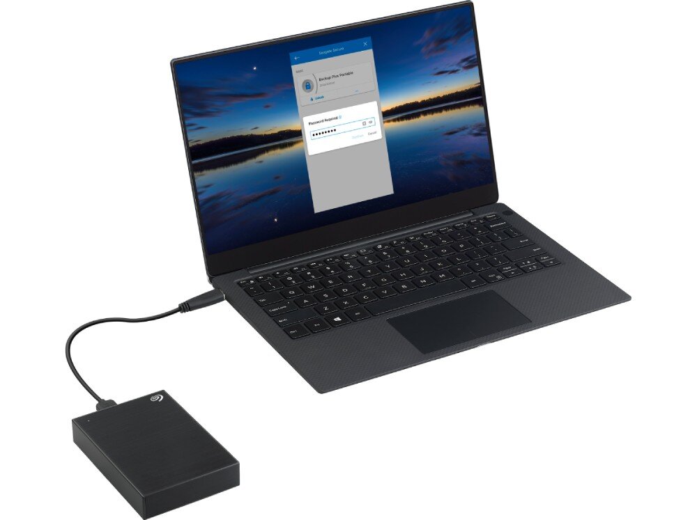 Dysk SEAGATE One Touch 5TB HDD Czarny szyfrowanie bezpieczeństwo usługa odzyskiwanie