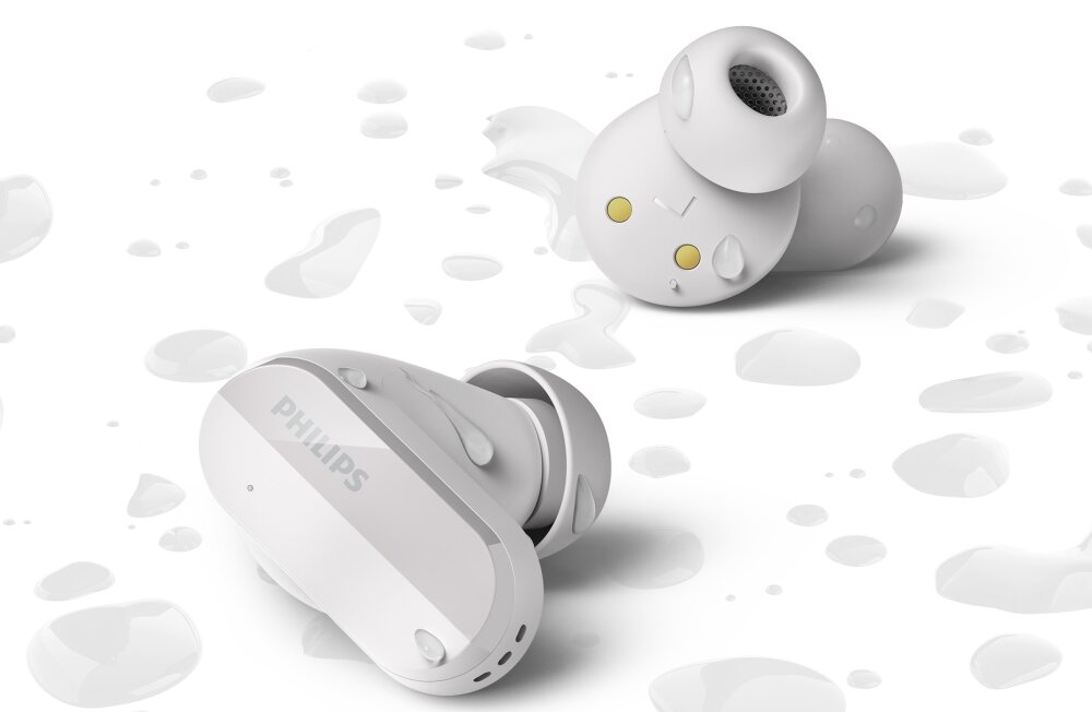 Słuchawki dokanałowe PHILIPS TAT3508 design komfort lekkość dźwięk jakość wrażenia słuchowe ergonomia lekkość sport aktywność podróże czas pracy działanie akumulator