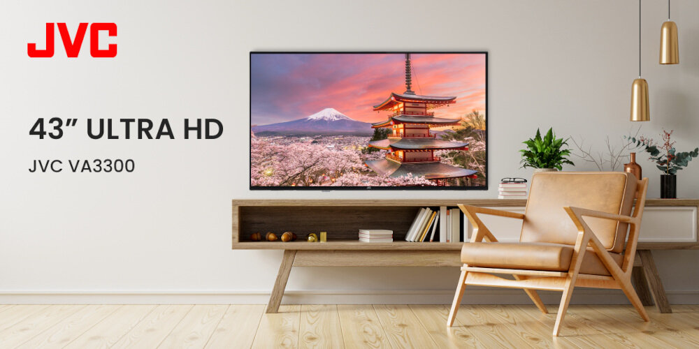 Telewizor JVC LT-43VA3300 43 LED 4K Android TV Dolby Vision Dolby Atmos HDMI 2.1 - hdr