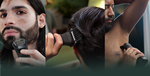 Jednym urządzeniem dopracuj włosy na twarzy, głowie i ciele