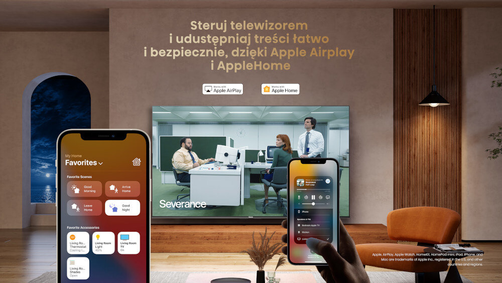 Telewizor HISENSE UXKQ  - apple