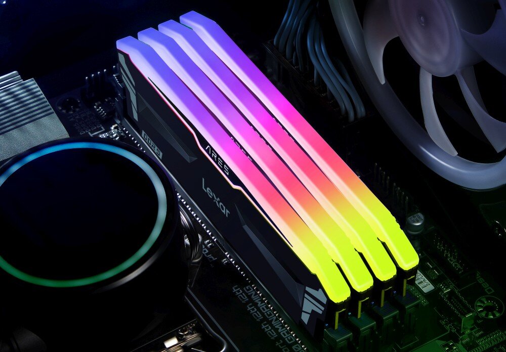 Pamięć RAM LEXAR Ares RGB Pojemna i funkcjonalna