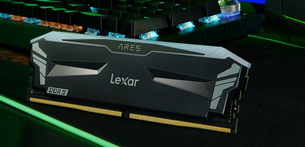 Pamięć RAM LEXAR Ares RGB Sprawdzone parametry do sprawdzonego akcesorium