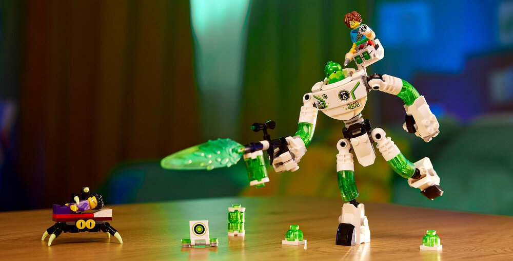 KLOCKI LEGO DREAMZZZ MATEO I ROBOT Z-BLOB 71454 potwór Mateo plecak robot element