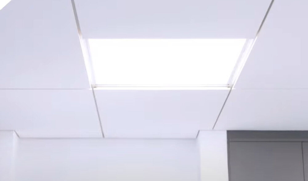 Panel LED KANLUX Blingo TUN 48W 6060 NW Biały eleganckie energooszczedne oswietlenie funkcjonalne zrodlo swiatla designerski element dekoracyjny wysoka efektywnosc energetyczna dluga zywotnosc oszczednosc na pradzie komfortowe oswietlenie
