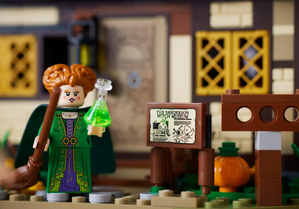 LEGO 21341 IDEAS Disney Hokus Pokus: Chata sióstr Sanderson zabawa edukacja rozwój wyposażenie kreatywność