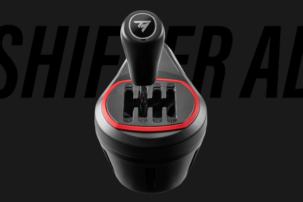 Drążek zmiany biegów THRUSTMASTER TH8S Shifter Add-On realizm reakcja szybkość wygoda NASCAR wyposażenie solidność wykonanie