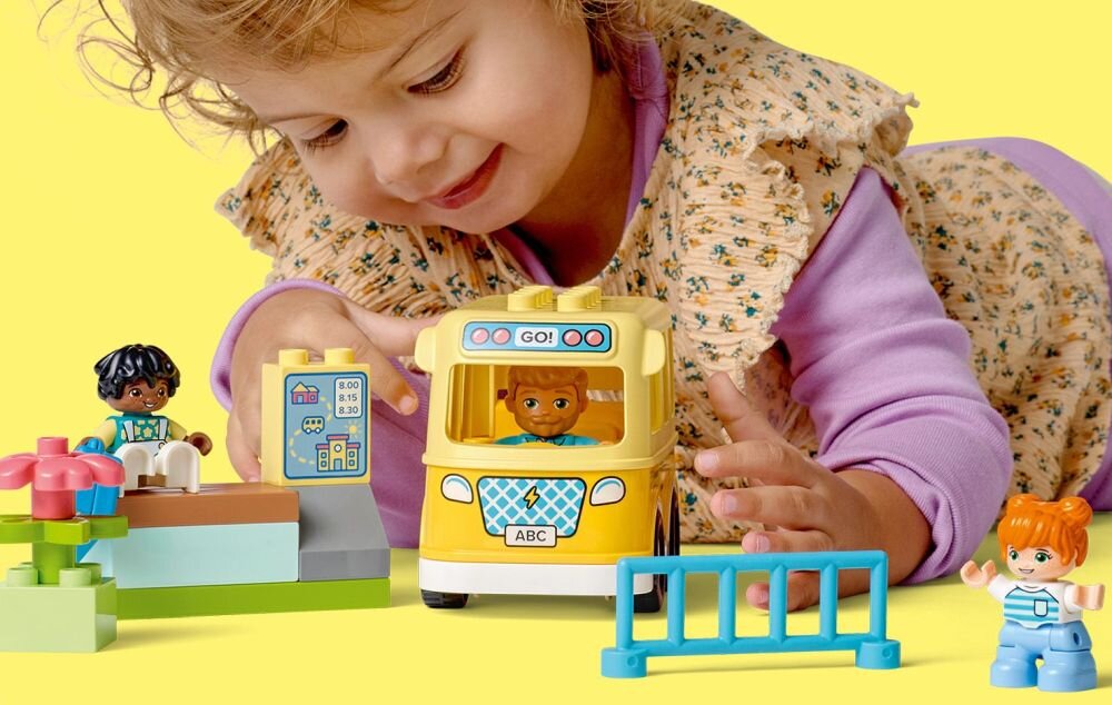 LEGO DUPLO Przejażdżka autobusem 10988   klocki elementy zabawa łączenie figurki akcesoria figurka zestaw 