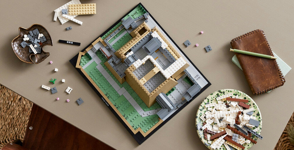 KLOCKI LEGO ARCHITECTURE ZAMEK HIMEJI 21060 realistyczne elementy detale