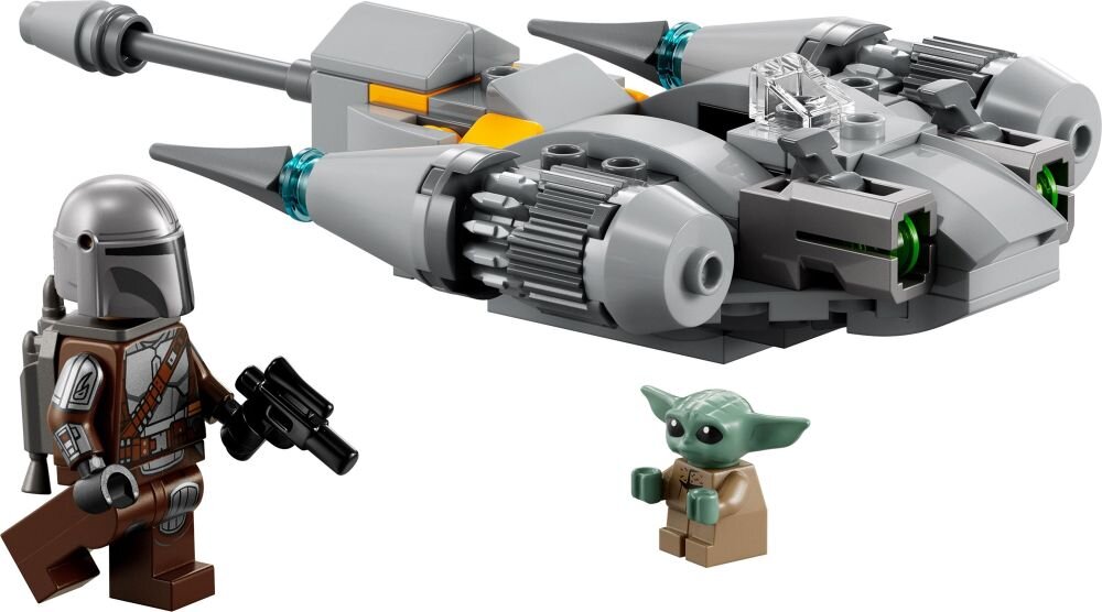 LEGO Star Wars Myśliwiec N-1 Mandalorianina w mikroskali 75363    klocki elementy zabawa łączenie figurki akcesoria figurka zestaw   