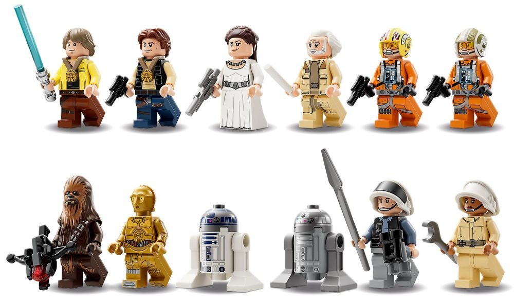 LEGO Star Wars Baza Rebeliantów na Yavin 4 75365   klocki elementy zabawa łączenie figurki akcesoria figurka zestaw 