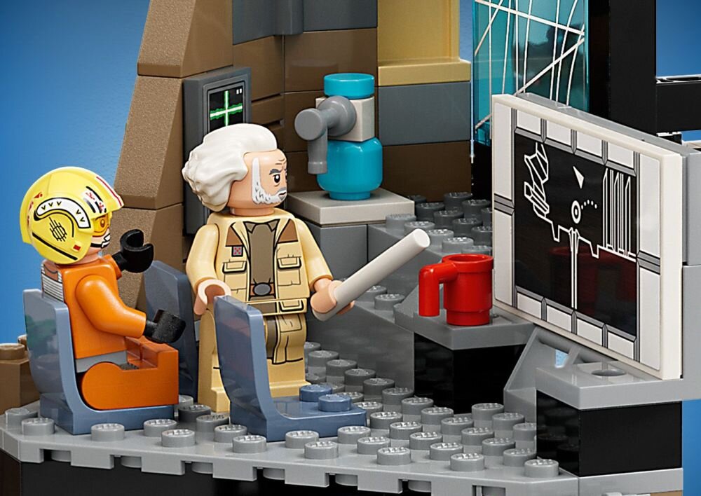 LEGO Star Wars Baza Rebeliantów na Yavin 4 75365   klocki elementy zabawa łączenie figurki akcesoria figurka zestaw 
