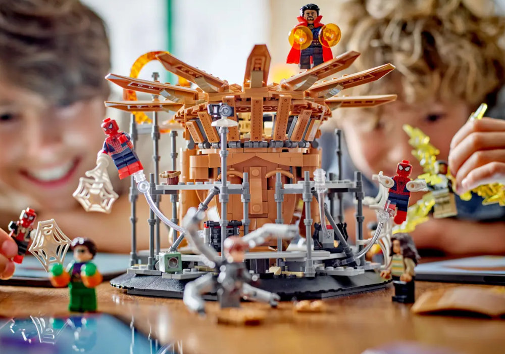 LEGO 76261 Marvel Ostateczne starcie Spider-Mana zabawa edukacja rozwój wyposażenie kreatywność