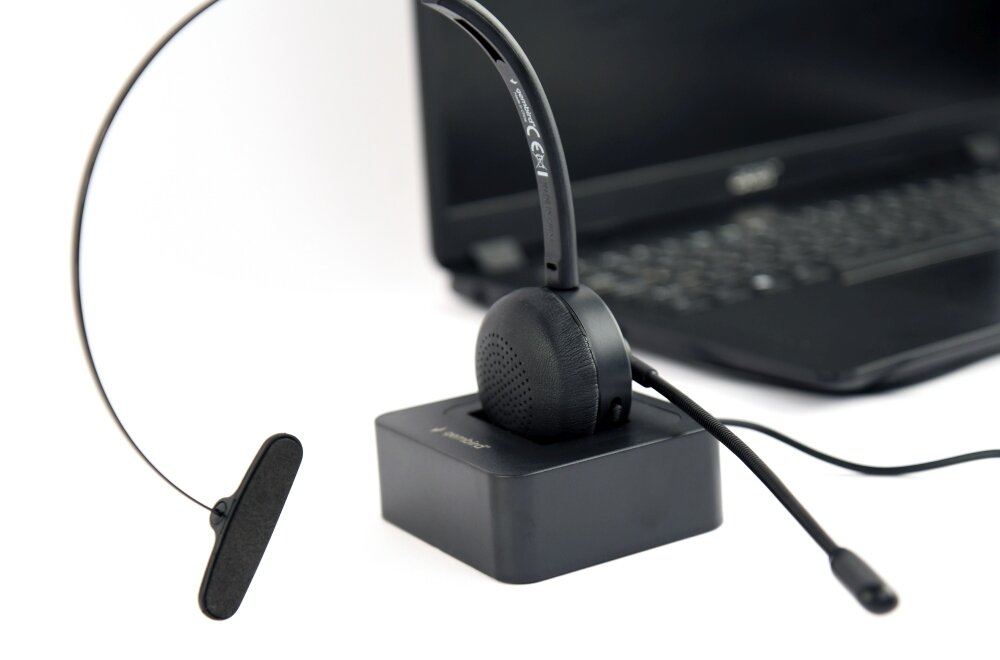 Słuchawka GEMBIRD BTHS-M-01 Bluetooth Call center Czarny czas pracy czas działania akumulator 