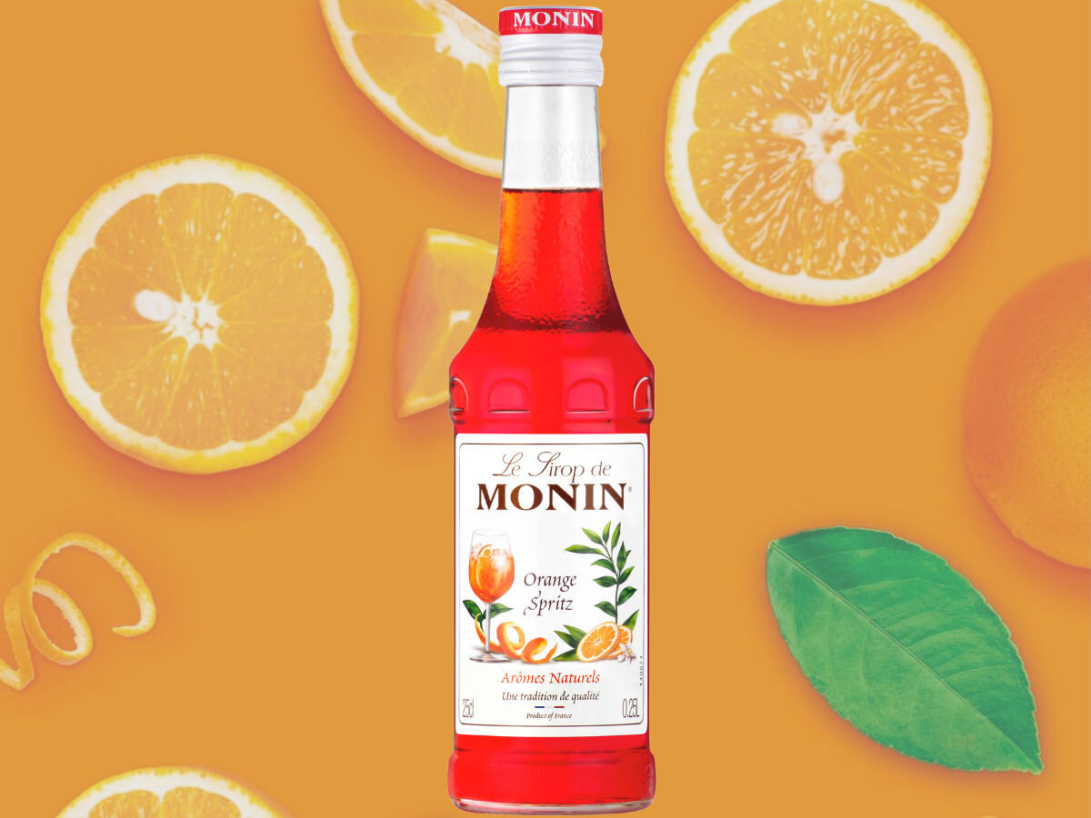 Syrop do lemoniady MONIN Pomarańczowy Spritz 250 ml smak aromat