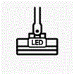 Ikonka elektroszczotki z systemem Slim LED
