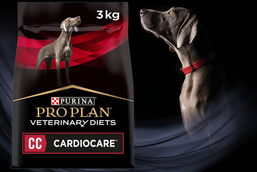 Karma dla psa PURINA Pro Plan Veterinary Diets Canine Cardio Care Drób z ryżem i kukurydzą 3 kg witaminy zdrowie