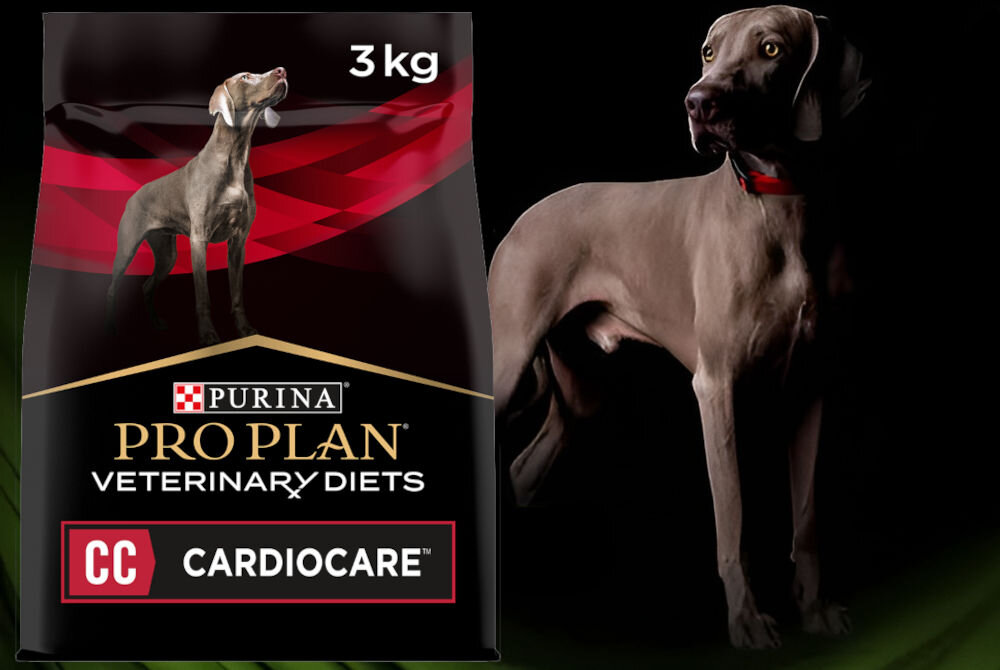 Karma dla psa PURINA Pro Plan Veterinary Diets Canine Cardio Care Drób z ryżem i kukurydzą 3 kg sklad zywienie