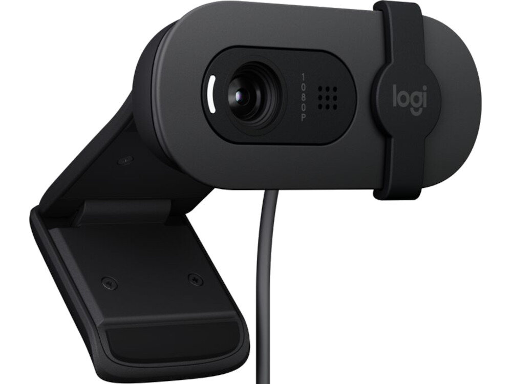 Kamera internetowa LOGITECH Brio 100 Full HD Grafitowy kompatybilność współpraca programy aplikacje