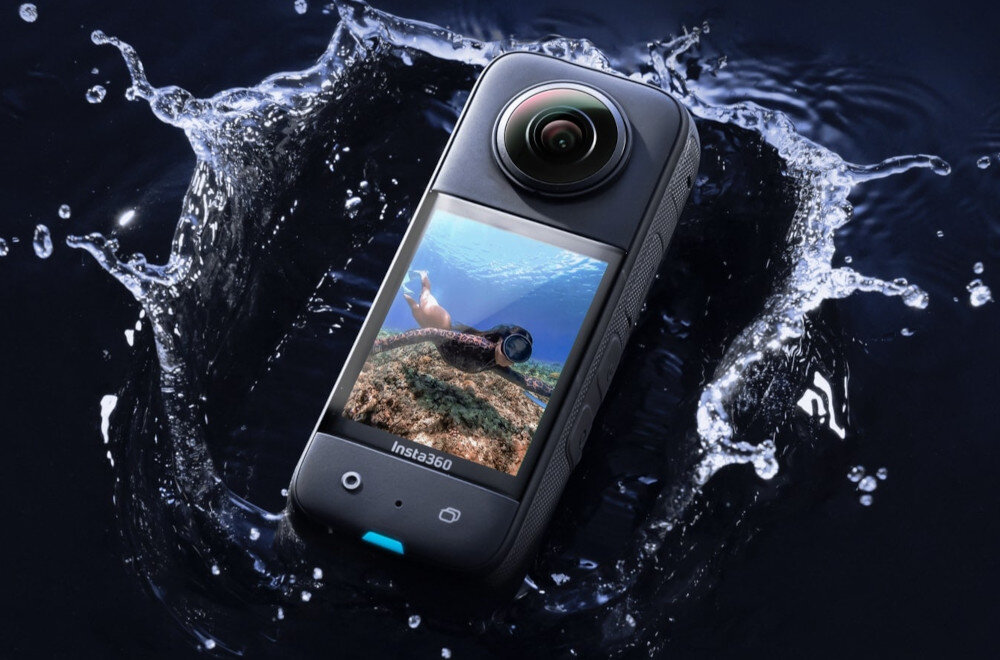 Zestaw All-Purpose Kit z Kamerą Insta360 X3 Czarny wytrzymałość wodoodporność wielkość wymiary