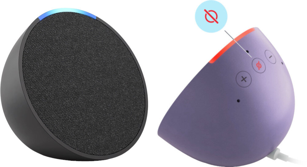 AMAZON Echo Pop Czarny łączność Wi-Fi Bluetooth obsługa