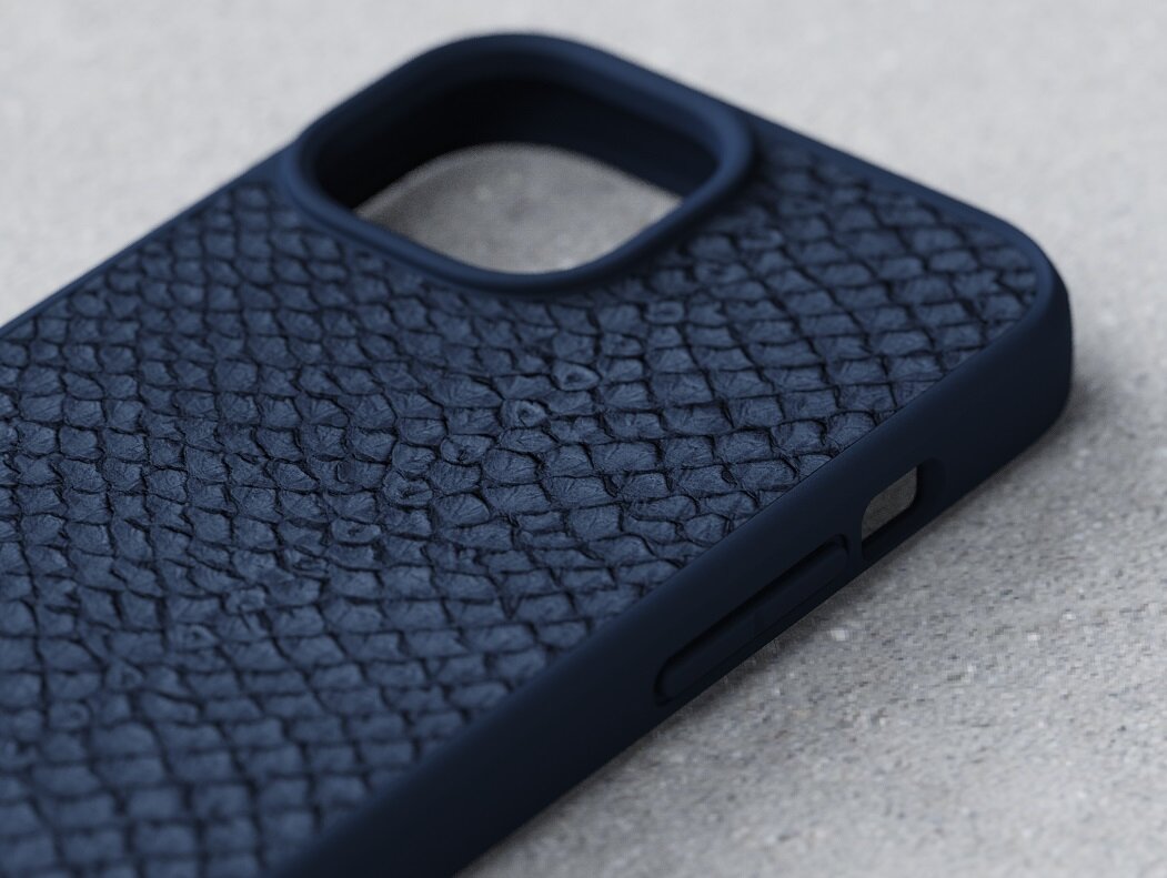 Etui NJORD BY ELEMENTS Salmon Leather MagSafe do Apple iPhone 15 elaganckie ochrona smartfona Wyjątkowy wygląd Najwyższej jakości materiały MagSafe Ochrona aparatu Precyzyjne