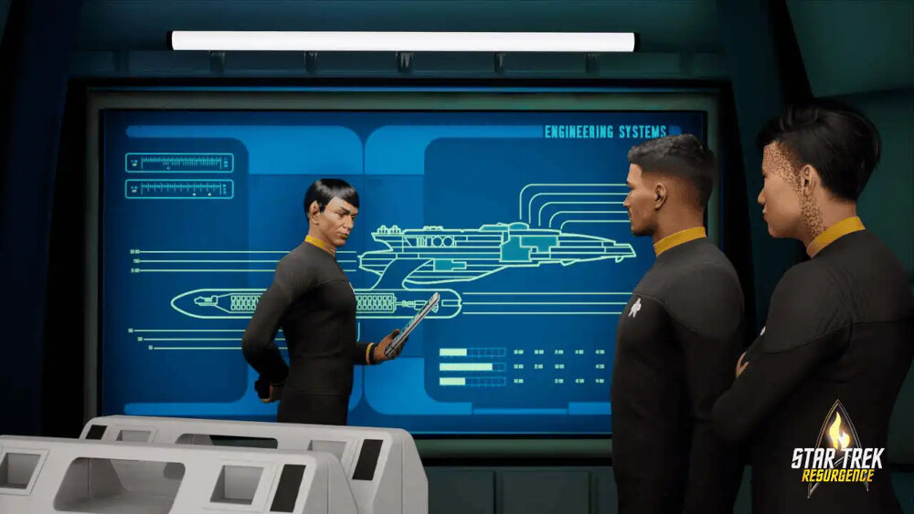 Star Trek: Resurgence Gra ocal galaktykę epicka przygoda niebezpieczeństwo 