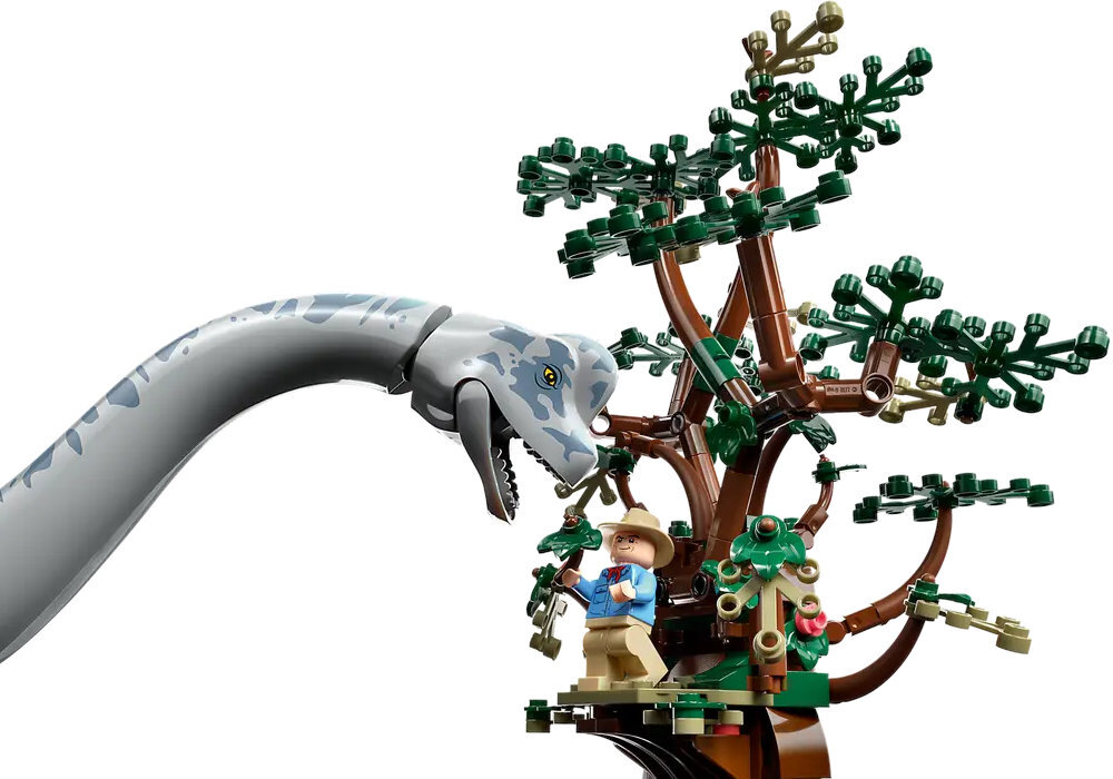 LEGO 76960 Jurassic World Odkrycie brachiozaura zabawa edukacja rozwój wyposażenie kreatywność
