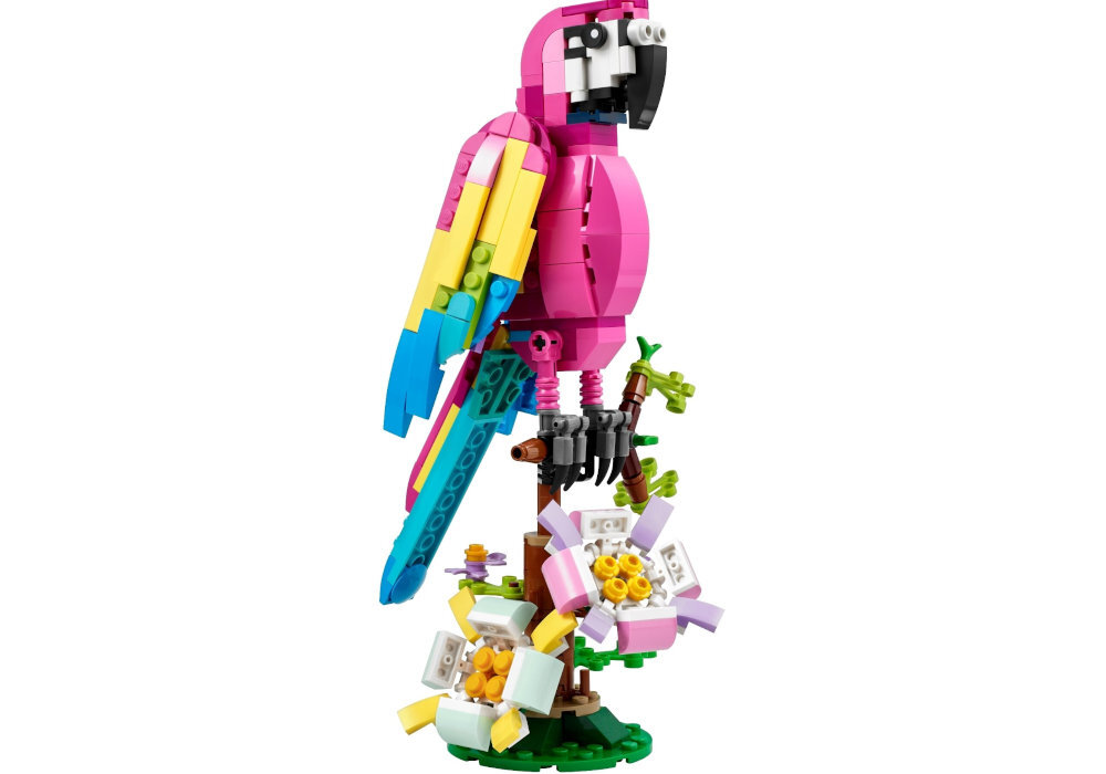 LEGO 31144 Creator Egzotyczna różowa papuga zabawa edukacja rozwój wyposażenie kreatywność
